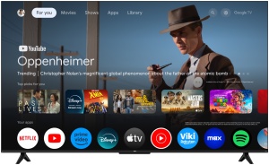 Televizor TCL QLED 55T69C, 138 cm, Smart Google TV, 4K Ultra HD, (Model 2025) - Img 3