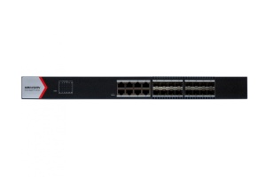 24 Port Aggregation Switch Hikvision DS-3E1524-SI-16F8T 8 x gigabit RJ45 port,16 x gigabit fiber optical port Support DHCP snooping Support 802.1Q VLAN Support ACL list Support STP/ERPS loop prevention, storm control Support ARP Anti-Spoofing Support - Img 2
