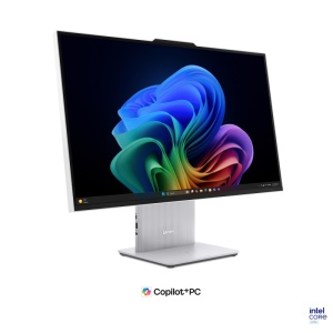 All-in-One Consumer Lenovo IdeaCentre AIO 27IPH11 cu procesor Intel Core Ultra 7 355 pana la 4.7 GHz, 27 inch, QHD, 16 GB, Intel Integrated Graphics, FreeDos, Gri, 2 ani Garantie