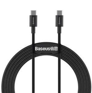 Baseus CATYS-C01 USB Type-C to C Cable Cable (100W, 2m) Black