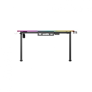 Birou electric Serioux Carbon Pro, reglabil pe inălțime, Orientare Cadru: Rectangular, Greutate maxima: 60 kg, Interval de inălțime: 730~ 1210 mm, Segmente coloană: coloană în două Etape, Dimensiune coloană: 40x70 mm, 45x75 mm, Număr picioare: doua, - Img 5