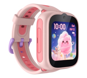 Ceas SmartWatch pentru copii TCL MOVETIME Kids Watch MT48, 1.68", 4G, GPS, IP68 2ATM, Camera 2MP, Cosmic Pink - Img 3