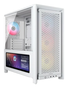 CR CASE 4000D LCD RS ARGB Premium Mid-Tower White
