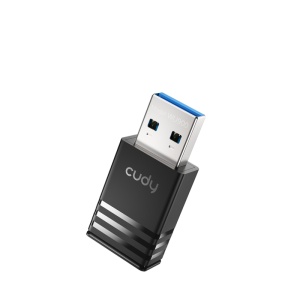 Cudy AX900 Dual-Band Wi-Fi 6 USB Adapter, Dual-Band Wi-Fi 6, 600 Mbps + 286 Mbps Wi-Fi 1, 1× USB 2.0