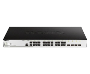 D-Link Switch DGS-1210-28P/ME, 24 porturi Gigabit PoE Base-T, 4 porturi SFP1000Mbps, Capacity 56Gbps, 19" Rackmount, WebSmart, 2*fan - Img 4