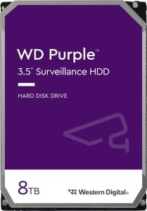 HDD Surveillance WD Purple, 8TB, 5640RPM, 256MB, SATA III