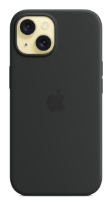 iPhone 15 Silicone Case with MagSafe - Black - Img 4