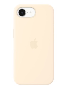 iPhone 17e Silicone Case with MagSafe – Vanilla