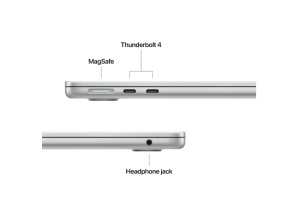 MacBook Air 13.6" Retina/Apple M5 (CPU 10-core, GPU 10- core,NeuralEngine16-core)/24GB/512GB - Silver - US KB (No Adapter) -2026 (CTO from MDH74RO/A) - Img 3