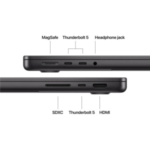 MacBook Pro 14.2"/Apple M5 Max (CPU 18-core, GPU 40-core, Neural Engine 16-core)/128GB/2TB - Space Black - INT KB (No Adapter) - 2026 (CTO from MGDU4RO/A) - Img 3