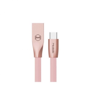 Mcdodo Cablu Zn-Link Rose Gold Type-C Pink (1.5m, 2.4 Amax)