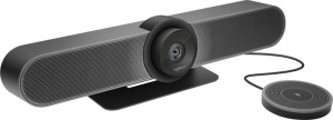 Microfon conferinta Logitech pt. MeetUp, dimensiuni 13.4 mm x 83 mm x 83 mm, cablu 6m, negru/gri - Img 2