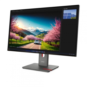 Monitor LenovoThinkVision P32UD-40 Monitor; 31.5"IPS, UHD (3840x2160), 16:9, Brightness: 350 cd/m², Contrast ratio: 1500:1, Response time: 4ms GtG (Extreme mode) / 6ms GtG (Typical mode), Dot / Pixel Per Inch: 140 dpi, Color Gamut: 98% DCI-P3, 99% sRGB,