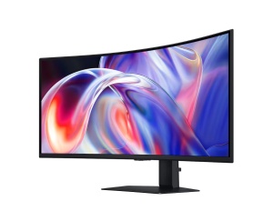 Monitor Samsung 40" LS40H850TAUXEN, Curvature: 1000R, Diagonal (inch): 40, Diagonal (cm): 101, Aspect ratio: 21:9, Panel: VA, Resolution: 5120x2160, Refresh Rate: 144Hz, Response time GtG: 4ms, Brightness (max): 350 cd/m², Contrast (static) : 3000:1, - Img 3
