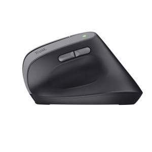 Mouse ergonomic fara fir Trust Bayo II, rezolutie maxima 2400 DPI, 6 butoane, interfata USB-C, 2.4GHz, negru - Img 9