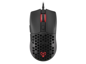 Mouse gaming cu fir Genesis Krypton 750, senzor optic Pixart PAW3333, interfata USB, rezolutie maxima 8000 DPI, numar butoane programabile 6, iluminare RGB, switch mecanic Huano, alb - Img 3
