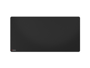 Mousepad Genesis CARBON 500 HYPER LOGO, material cauciuc + material textil, dimensiuni 1200 x 600 x 2.5 mm, negru