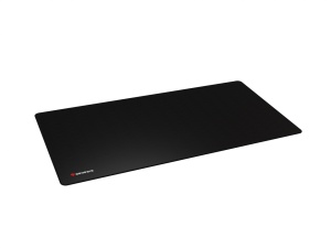 Mousepad Genesis Carbon 500 Maxi Logo, material cauciuc + textil, dimensiuni 900x450x2.5 mm, negru