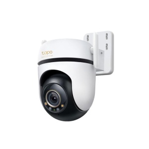 Outdoor Pan/Tilt Security Wi-Fi Camera SPEC: 3K 5MP (2880x1620), 2.4 GHz, 2 × External Antennas, 1 × Ethernet Port, Horizontal 360º FEATURE: Pan/Tilt, Starlight Color Night Vision, Smart AI Detection and Notifications (motion, people, pets, cars), Sound