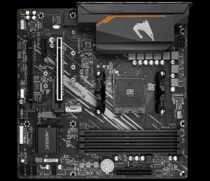Placa de baza Gigabyte B550M AORUS ELITE, Socket AM4, DDR4, Micro-ATX