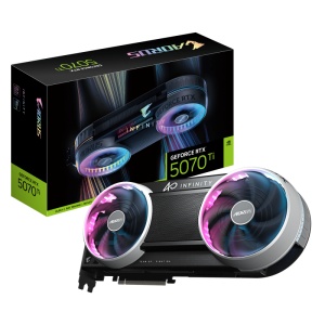Placa video Gigabyte GEFORCE RTX 5070 Ti INFINITY, 16GB GDDR7, PCI Express x16 5.0, 256bit
