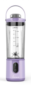 PORTABLE BLENDER FRAM FBP-P74PP, BATTERY: 7.4V-2000MAH, POWER: 110W, PLASTIC JUG OF 400ml WITHOUT BPA, STAINLESS STEEL BLADES, ON/OFF BUTON, AUTO-OFF IN 5 SECONDS, AUTO-OFF FUNCTION AFTER A 30-MINUTE NON-STOP USAGE, LED LIGHT, ANTI-SLIP BASE, HANDLE, - Img 4