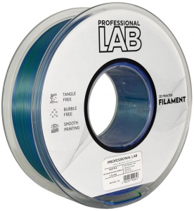 Silk PLA Tri Color Oceans Embrace | Prof. Lab, Diametru: 1.75mm, Greutate: 1kg, Temperatura duza: 200C – 230C, Temperatura platforma: 40C – 60C. - Img 3