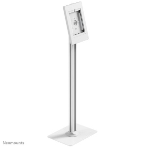 Stand podea mobil/fix pentru tablete Neomounts FL15-650WH1; pentru display-uri cu diagonale 9,7"-11", sistem de prindere VESA 75x75~75x75, tilt +75°, rotate 90°, inaltime reglabila manual 1110-1260mm; culoare alb. Garantie 5 ani - Img 8