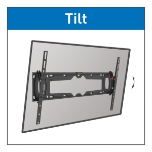 Suport TV de perete, Barkan E410+.B, Fix, 32"- 90", VESA 600 x 400 mm, suporta pana la 60kg, negru - Img 4