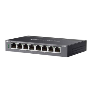 Switch TP Link Omada 8-Port Gigabit Unmanaged Desktop cu 8× 10/100/1000 Mbps RJ45 Ports, alimentare externa External Power Adapter(Output: 53.5VDC / 1.31A), capacitate 16 Gbps - Img 3