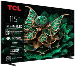 Televizor TCL MiniLed 115C7K, 291 cm, Smart Google TV, 4K Ultra HD, 100Hz, Clasa E - Img 2