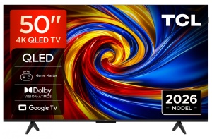 Televizor TCL QLED 50QLED780L, 126 cm, Smart Google TV, 4K (Model 2026)