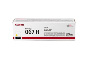 Toner Canon CRG067HY, Galben, capacitate 2350 pagini, pentru LBP-631 / LBP-631-cw / LBP-633 / LBP-633cdw / CRG-067Y / CRG067Y / MF-651 / MF- 651cw / MF-655 / MF-655cdw / MF-657 / MF-657cdw. - Img 2