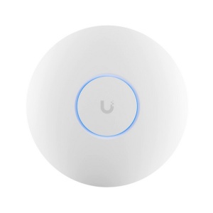 Ubiquiti U7-PRO-MAX WIFI 7 Access Point, Dimensiuni: Ø206 x 46 mm, interfata: 1 x 2.5Gbe RJ45, POE+, viteza wireless: 2.4 GHz 688 Mbps, 5 GHz 8.6 Gbps, 6 GHz 5.7 Gbps, Suport tavan inclus, Standarde wireless: 802.11a/b/g/n/ac/ax/be (WiFi 6/6E, WiFi 7),