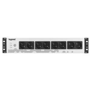 UPS Legrand Keor PDU monofazat, 800VA/480W, IN 1xIEC 10A OUT 8x Schuko, technologie off-line, conexiune USB HID, capacitate baterie 12V/9AH, 230V, dimensiuni 440x150x88mm, greutate 5kg - Img 7