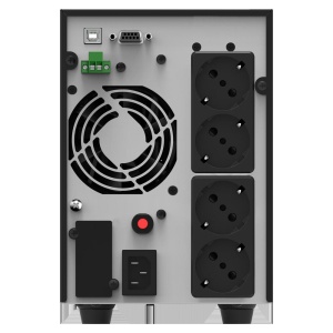 UPS nJoy Echo Pro 2000, 2000VA/1600W, On-line, LED, 3 prize Schuko - Img 3