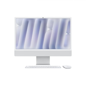 Apple iMAC 24" Retina 4.5k/ Apple M4 (CPU 8-core, GPU 8-core, Neural Engine16-core)/16GB/256GB - Silver - INT KB (2024)