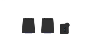 Boxe gaming 2.0 Serioux Kyro RGB, Functie Dual Mode Bluetooth, putere: 3W x 2, impedanță: 4Ω, frecvență: 150Hz - 20KHz, sensibilitate : 650mv± 50mv, alimentare: DC5V / 1A, S / N: ≥75dB, dimensiunea driverului: 2,5 inch x 2, conexiune: 3.5mm jack TRS, RGB - Img 3