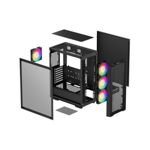 Carcasa DEEPCOOL CC560 MESH V2 Mid Tower NEGRU - Img 10