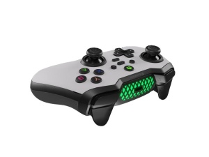 Controller wireless Genesis Mangan 400, tip Analog/Digital, interfata USB, bluetooth, numar butoane 19, lungime cablu 200 cm, acumulator 000 mAh, compatibilitate Android, iOS, MAC, Windows 10,11,7,8, alb - Img 6