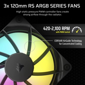 Cooler Procesor CORSAIR NAUTILUS 360 RS ARGB NEGRU - Img 8