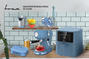 ESPRESSOR FRAM FEM-D15RBL, 1100W, 15 BAR, DIE-CAST ALUMINUM BOILER, WATER TANK: 1.2L, 2 CUPS DUAL-STAINLESS STEEL FILTER, HIGH PRESSURE FROTHING FUNCTION, DETACHABLE DRIP TRAY, OVERHEATING PROTECTION, OVERPRESSURE PROTECTION, COLOR: BLUE - Img 5