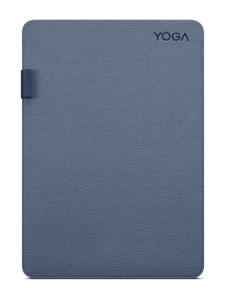 Husa Lenovo Yoga pentru laptop de 14 inch, fabricata din poliester; potrivita pentru dispozitive cu dimensiuni de pana la: 31.77 cm x 22.21 cm x 1.66 cm, culoare: albastru (cosmic blue)