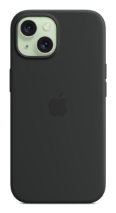 iPhone 15 Silicone Case with MagSafe - Black - Img 5