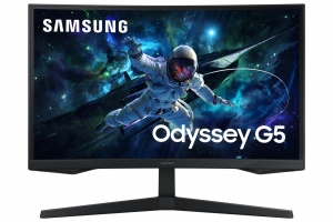 Monitor Samsung 27" LS27CG552EUXEN, Curvature: 1000R, Diagonal (inch): 27, Diagonal (cm): 69, Aspect ratio: 16:9, Panel: VA, Resolution: 2560x1440, Refresh Rate: 165Hz, Response time MPRT: 1ms, Brightness (max): 300 cd/m², Contrast (static) : 2500:1,