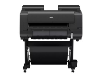 Plotter Canon GP-2600S A1 24", 7 culori, Rezolutie printare: 2,400 x 1,200 dpi, 18.432 de duze (MBK/C/M/Y/O: 1536 de duze x2, PBK/GY: 1536 de duze x1), Cerneluri pe bază de pigmenţi: 7 culori (negru mat, negru foto, cyan, magenta, galben, gri,