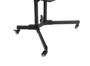 Stand TV mobil Akai 37"-70", inclinatie +10/-10°, VESA 600x400, 50kg, negru - Img 3
