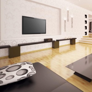 Suport TV de perete, Barkan E302+.B, Fix, 19"- 65", VESA 400 x 400 mm, suporta pana la 50kg, negru - Img 3