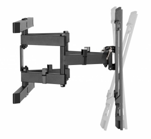 Suport TV de perete Serioux TV61-466, compatibilitate dimensiune ecran: 37"-80", compatibilitate VESA: 200x200, 300x200, 400x200, 300x300, 400x300, 400x400, 600x400, greutate maximă suportata: 65kg, distanta fata de perete: 77~428mm, inclinare: - Img 11
