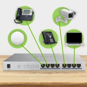 Switch Zyxel GS1008-HP, 8 Port, 10/100/1000 Mbps - Img 9